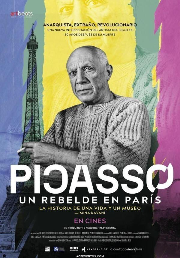 Caratula PICASSO: UN REBELDE EN PARÍS