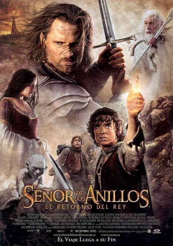 Caratula EL SEÑOR DE LOS ANILLOS: EL RETORNO DEL REY-VERSIÓN EXTENDIDA 4K